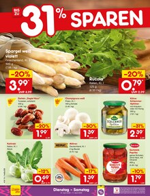 Champignons im Netto Marken-Discount Prospekt "Aktuelle Angebote" mit 63 Seiten (Essen)