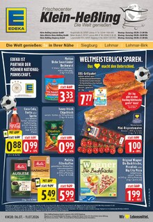 Cola im aktuellen EDEKA Prospekt (Siegburg) Cola im EDEKA Prospekt "Aktuelle Angebote" mit 24 Seiten (Siegburg)