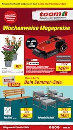 toom Baumarkt Prospekt für Scheibenberg mit 16 Seiten toom Baumarkt Prospekt für Scheibenberg: "Respekt, wer's selber macht.", 16 Seiten, 11.07.2026 - 17.07.2026