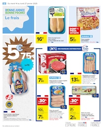 Offre Viande hachée boeuf surgelée dans le catalogue Carrefour du moment à la page 34