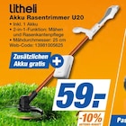 Akku Rasentrimmer U20 Angebote von litheli bei expert Amberg für 59,00 €