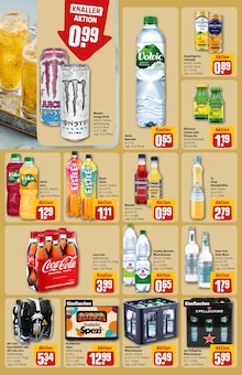 Coca Cola im REWE Prospekt "Dein Markt" mit 30 Seiten (Augsburg)