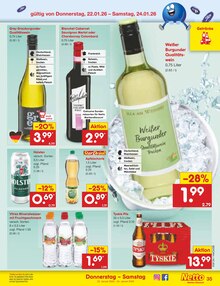 Wasser im Netto Marken-Discount Prospekt "Aktuelle Angebote" mit 60 Seiten (Rostock)