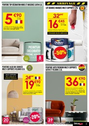 Prix et réduction Décoration Intérieure dans le prospectus Décor Discount en cours Offre Décoration Intérieure dans le catalogue Décor Discount du moment à la page 3