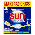 Tablette lave-vaisselle "Maxi pack" - SUN en promo chez Carrefour Mont-de-Marsan à 7,79 €