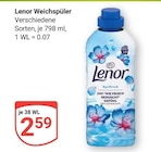 Weichspüler im Angebot bei GLOBUS in St. Ingbert Weichspüler Angebote von Lenor bei GLOBUS St. Ingbert für 2,59 €