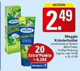 Kräuterbutter Angebote von Meggle bei WEZ Löhne für 2,49 €