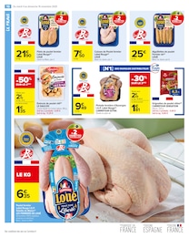 Prix et réduction Pintade dans le prospectus Carrefour Market en cours Offre Pintade dans le catalogue Carrefour Market du moment à la page 18