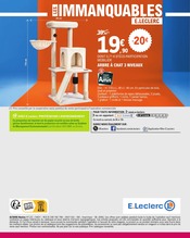 Promos Chat dans le catalogue "Aux petits soins pour votre budget" de E.Leclerc à la page 36 Promos Chat dans le catalogue "Aux petits soins pour votre budget" de E.Leclerc à la page 36