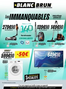 Prospectus Blanc Brun en cours, "LES IMMANQUABLES", page 1 sur 8