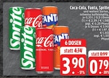 Aktuelles Cola-Cola, Fanta oder Sprite Angebot bei EDEKA in Mönchengladbach ab 0,79 €