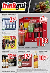 Cola im Trinkgut Prospekt in Ettlingen Aktueller Trinkgut Prospekt mit Cola, "Aktuelle Angebote", Seite 1