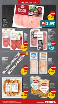 Wurst im Penny Prospekt "Wer günstig will, muss Penny." mit 40 Seiten (Leverkusen)