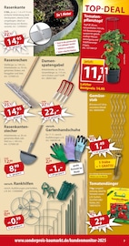 Aktueller Sonderpreis Baumarkt Prospekt mit Handschuhe, "... da, wo die kleinen Preise Party machen!", Seite 7