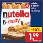 Aktuelle Nutella Angebote bei Netto Marken-Discount in Salzgitter Aktuelles B-ready Angebot bei Netto Marken-Discount in Salzgitter ab 1,99 €