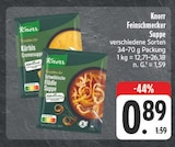 Feinschmecker Suppe Angebote von Knorr bei EDEKA Erlangen für 0,89 €