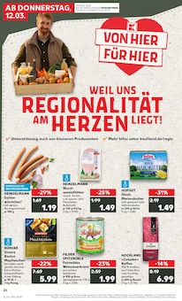 Sauerkraut im Kaufland Prospekt "Hier bin ich richtig" mit 66 Seiten (Stuttgart)