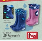 LED-Regenstiefel von LILY & DAN im aktuellen ALDI Nord Prospekt