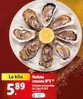 Huîtres creuses N°2 en promo chez Lidl Cambrai à 5,89 €