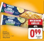 Klassik Baguette Knoblauch-Butter von Meggle für 0,99 € bei E center im Angebot Klassik Baguette Knoblauch-Butter von Meggle im aktuellen E center Prospekt