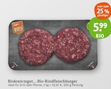 Bio-Rindfleischburger im Angebot bei tegut in Erlangen Bio-Rindfleischburger Angebote von tegut... bei tegut Erlangen für 5,99 €