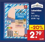 Aktuelles Leberkäse fein Angebot bei Netto Marken-Discount in Hagen (Stadt der FernUniversität) ab 2,79 €