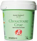 Choucroute Crue Label Rouge - ANDRÉ LAURENT - Intermarché à Valence Choucroute Crue Label Rouge - ANDRÉ LAURENT en promo chez Intermarché Valence à 2,19 €