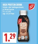 Marktkauf Lüdinghausen - HIGH PROTEIN DRINK Angebot im Prospekt HIGH PROTEIN DRINK bei Marktkauf im Lüdinghausen Prospekt für 1,29 €