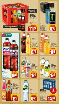 Coca Cola im aktuellen REWE Prospekt (Rostock) Coca Cola im REWE Prospekt "Dein Markt" mit 34 Seiten (Rostock)