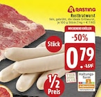 Rostbratwurst Angebote von Rasting bei EDEKA Rheine für 0,79 €