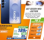 Smartphone Angebote von Samsung Galaxy S25 bei expert Regensburg für 89,30 €