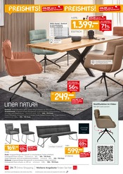 Tisch im XXXLutz Möbelhäuser Prospekt in Leinfelden-Echterdingen Aktueller XXXLutz Möbelhäuser Prospekt mit Tisch, "SPEISEN-PREISHITS!", Seite 2