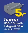 USB-C Schnell-ladegerät 20 W Angebote von hama bei EURONICS Soest für 5,00 €