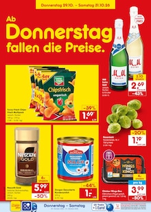 Sekt im aktuellen Netto Marken-Discount Prospekt (Krefeld) Sekt im Netto Marken-Discount Prospekt "Aktuelle Angebote" mit 69 Seiten (Krefeld)