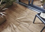 Promo Carrelage de sol extérieur "Norwegio" marron clair - l. 30 x L. 60 cm à 18,27 € dans le catalogue Brico Dépôt à Rezé