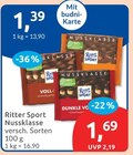 Nussklasse Angebote von Ritter Sport bei budni Buchholz für 1,39 €