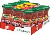 Sauce Bolognaise Pur Bœuf - Panzani en promo chez Intermarché Super Villeurbanne à 13,04 €