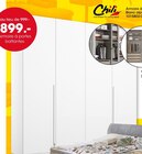 Armoire à portes battantes - CHILI - Möbel Martin à Metz Armoire à portes battantes - CHILI en promo chez Möbel Martin Metz à 899,00 €