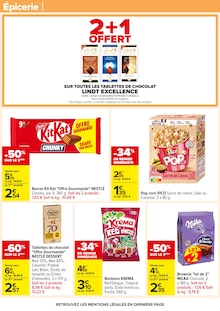 Promo Kit Kat dans le catalogue Carrefour du moment à la page 40