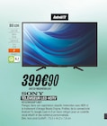 Téléviseur led hdtv - SONY en promo chez Blanc Brun Saint-Herblain à 399,90 €