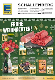 EDEKA Prospekt für Leverkusen: "Aktuelle Angebote", 16 Seiten, 21.12.2024 - 24.12.2024