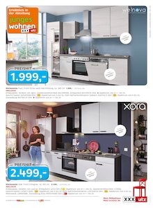Küchenzeile Angebot im XXXLutz Möbelhäuser Prospekt, gültig von 06.10.2025 bis 26.10.2025 Küchenzeile Angebot im aktuellen XXXLutz Möbelhäuser Prospekt auf Seite 9
