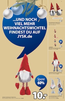 Weihnachtsdeko im JYSK Prospekt "Ein großartiges Weihnachtsangebot - SPARE BIS ZU 60%" mit 25 Seiten (Aachen)