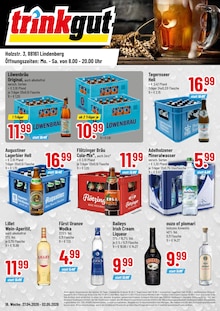 Trinkgut Prospekt Aktuelle Angebote mit  Seiten in Isny (Allgäu) und Umgebung