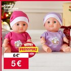 Kleine Babypuppe Angebote von HOME DISCOUNT bei Woolworth Aalen für 5,00 €