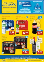 Netto Marken-Discount Prospekt für Wustermark: "Gekühlte Getränke", 6 Seiten, 08.07.2024 - 13.07.2024