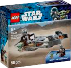 Star Wars Der Mandalorianer und Grogu auf ihrem Speeder Bike 75436 Angebote von LEGO bei Marktkauf Greifswald für 7,99 €