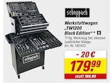 Werkstattwagen TW1200 Black Edition von Scheppach für 179,99 € bei toom Baumarkt im Angebot Werkstattwagen TW1200 Black Edition von Scheppach im aktuellen toom Baumarkt Prospekt
