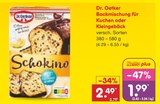 Backmischung für Kuchen im Netto Marken-Discount Prospekt Backmischung für Kuchen von Dr. Oetker im aktuellen Netto Marken-Discount Prospekt für 1,99 €