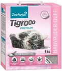 Tigrooo Ultra-Klumpstreu Babypuder-Duft Angebote von ZooRoyal bei REWE Leipzig für 5,69 €